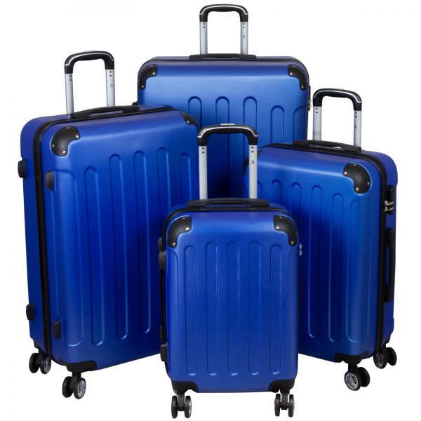 ABS Kofferset 4tlg Avalon blau