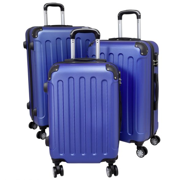 ABS Kofferset 3tlg Avalon blau